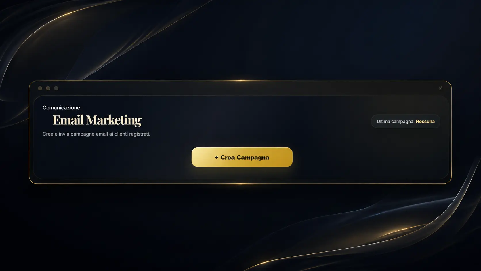 Campagne email marketing disponibili su Prime Loyal